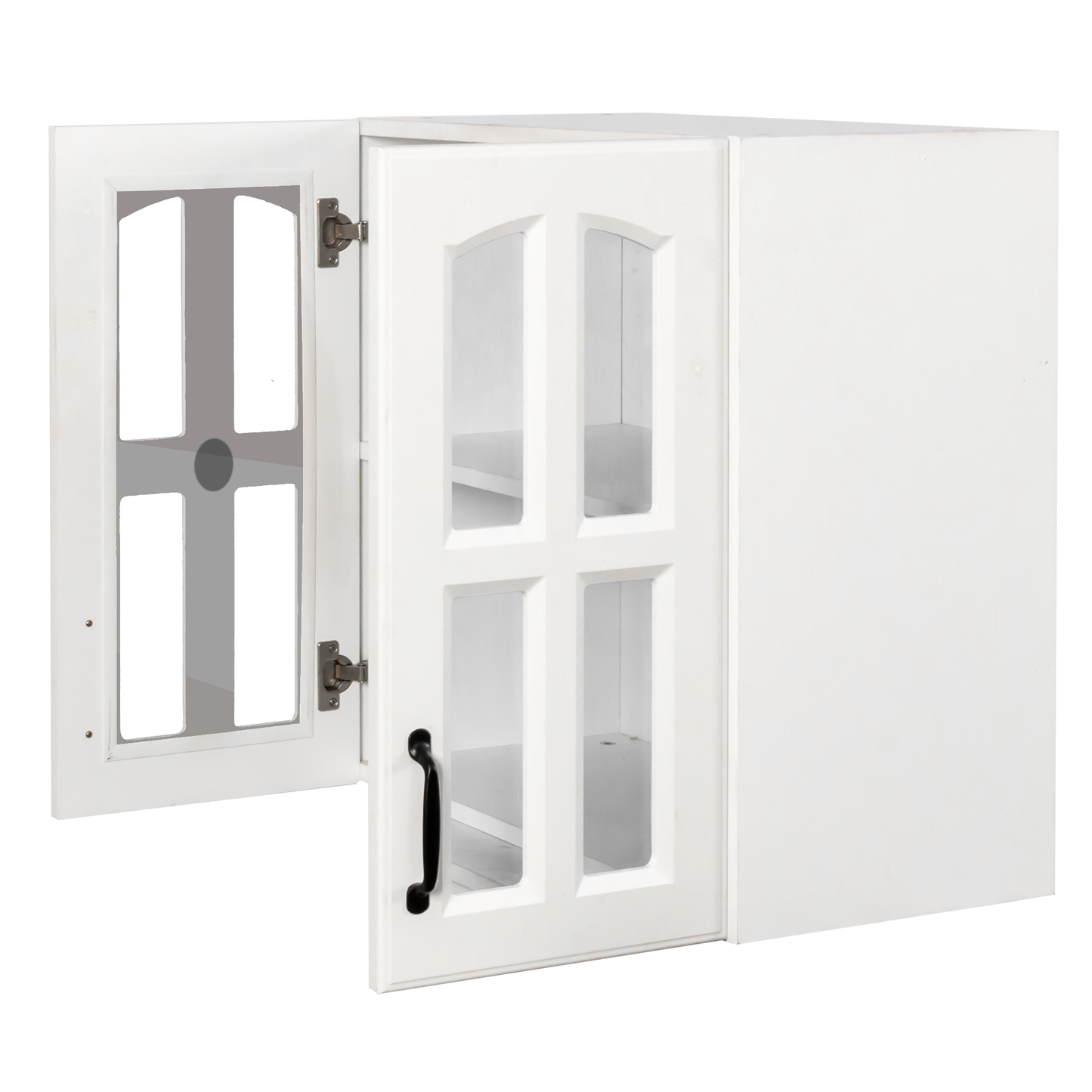 Wall Cabinet with Glass Doors