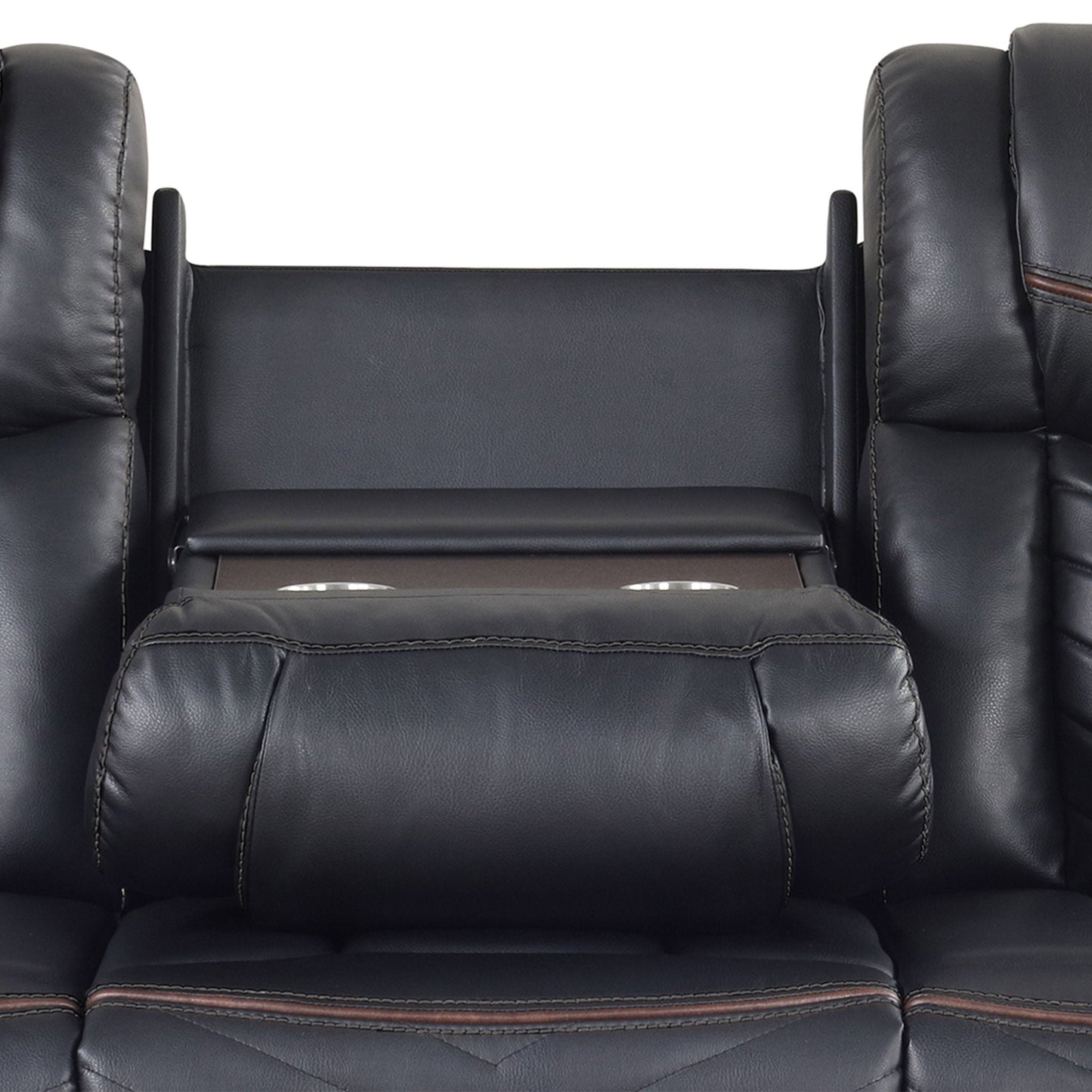 Challenger - LED Power Recliner Sofa