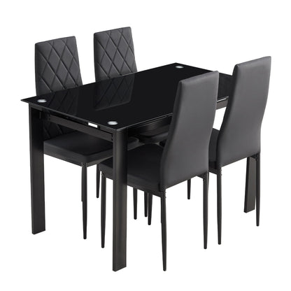 5-Piece Modern Dining Table Set