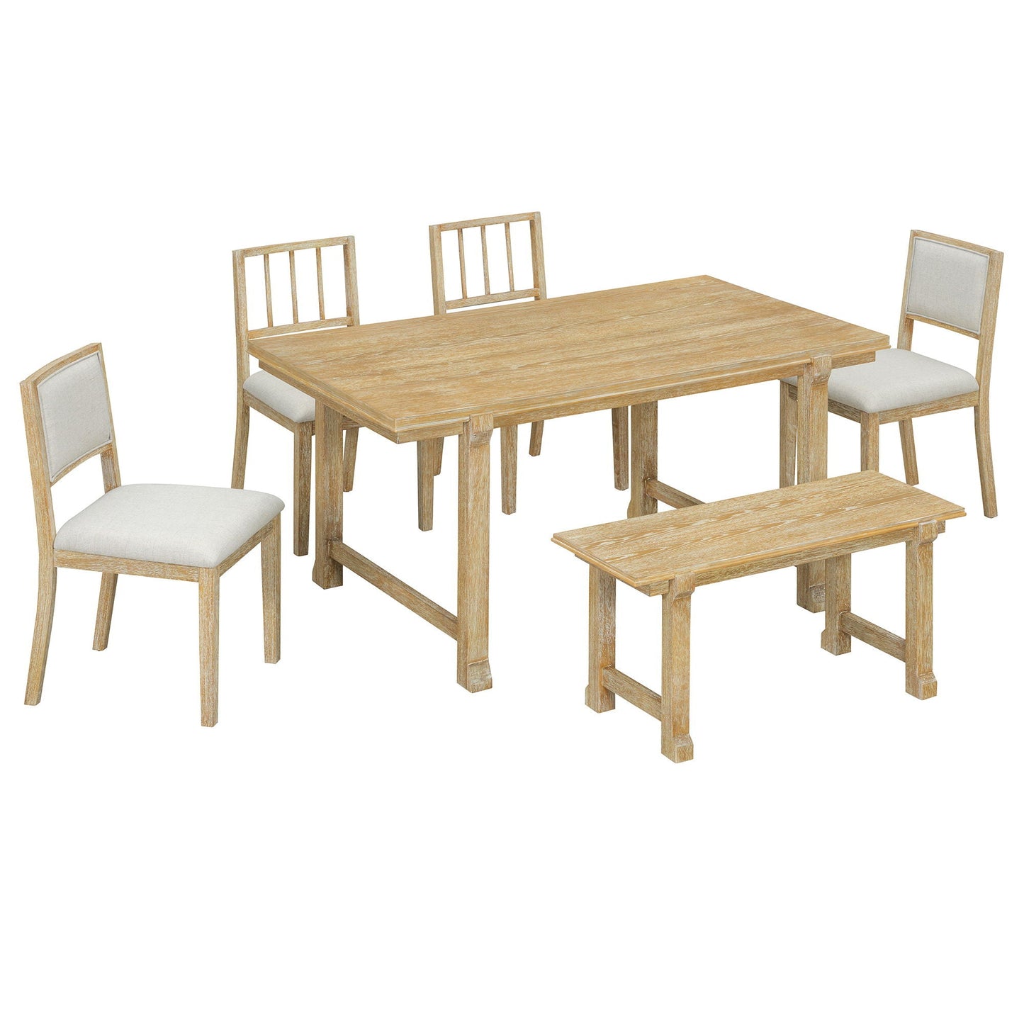 6 Piece Kitchen & Dining Room Furniture