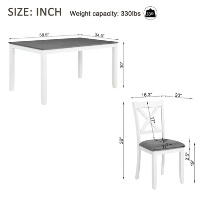 Kitchen Dining Set, Rectangular Dining Table