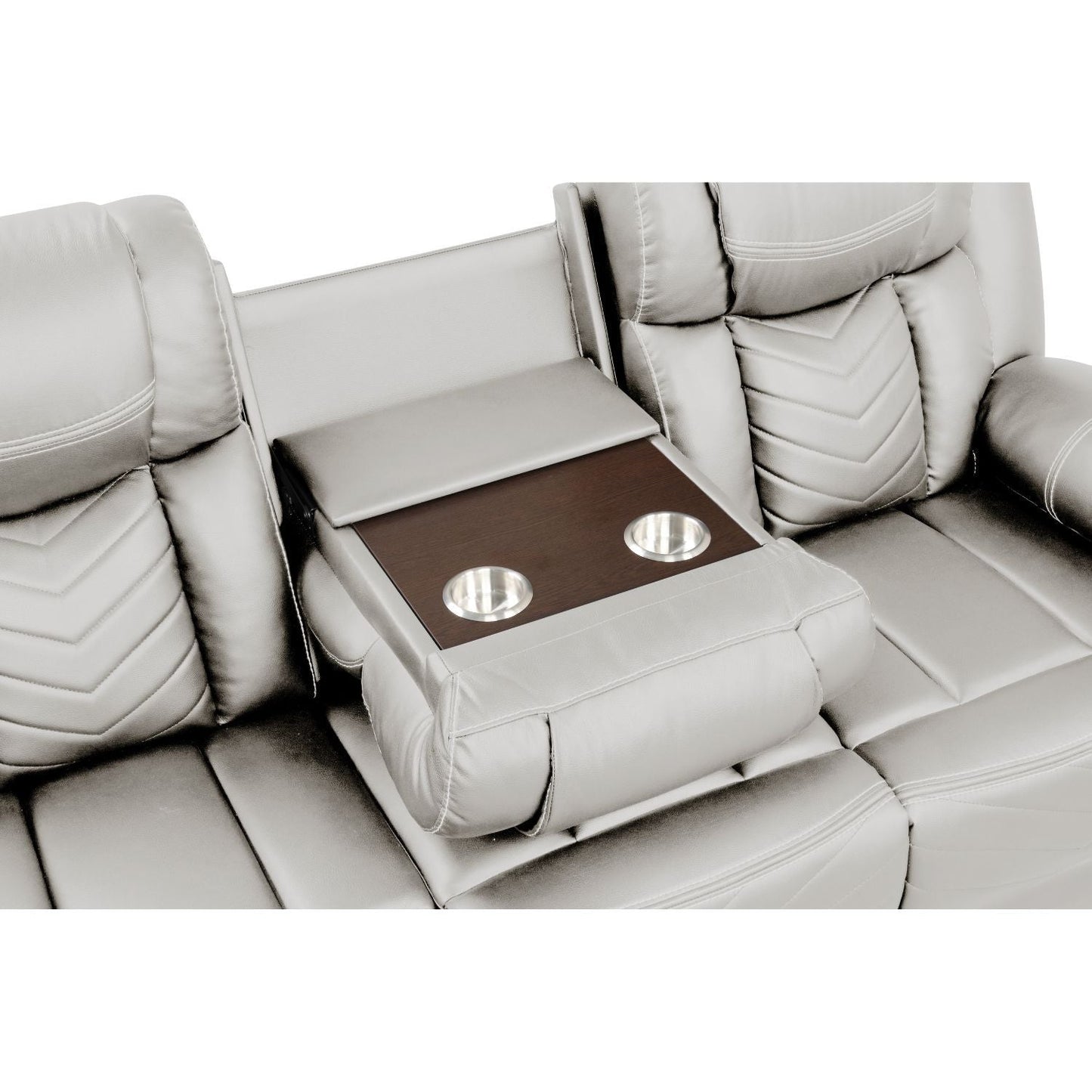 Challenger - LED Power Recliner Sofa