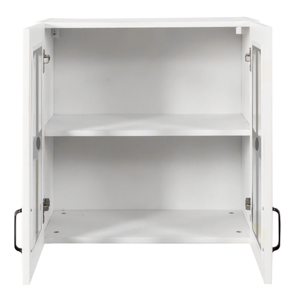 Wall Cabinet with Glass Doors