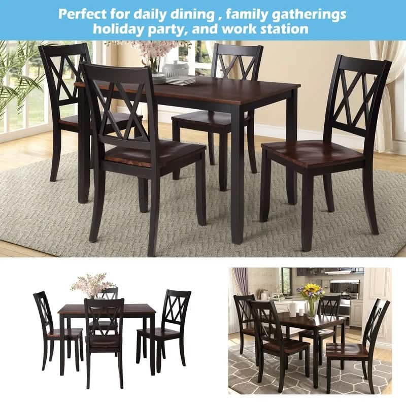 5-Piece: Dining Table Set