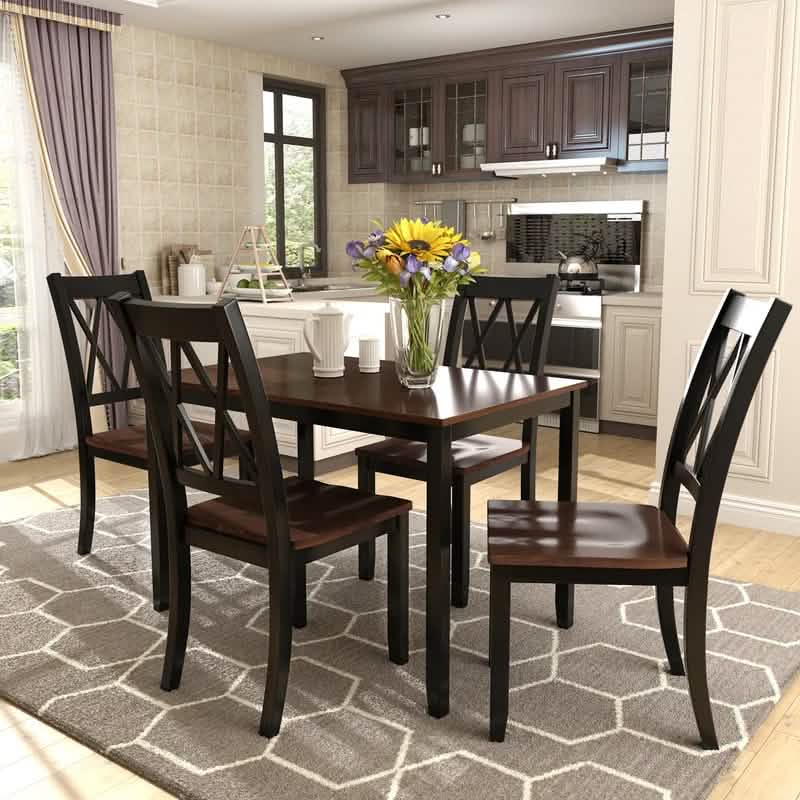 5-Piece: Dining Table Set
