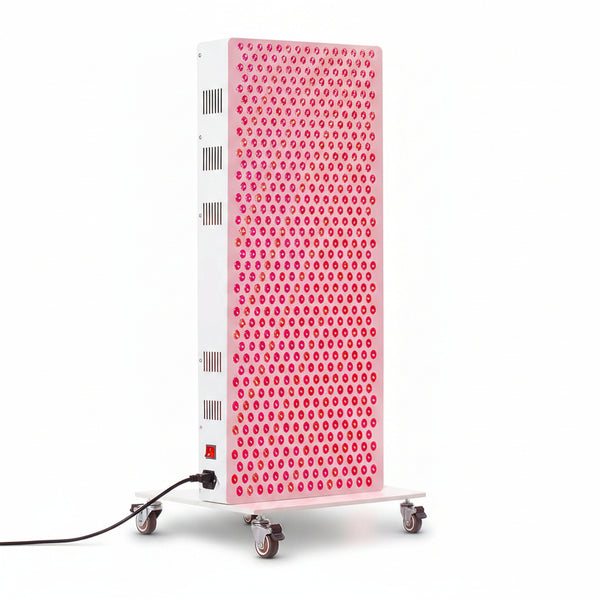 Red Light Therapy Panel for Body, 7 Wavelengths (630, 660, 780, 810, 850, 940, 1060 Nm), 580Leds, Near‑Infrared Light Wellness Device with Adjustable Intensity, Home Use
