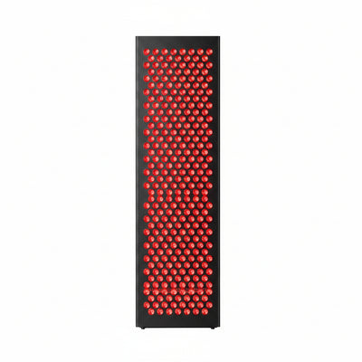 Red Light Therapy Box, 5In1 LED with 630-660-810-830-850, Metal Case, 3 Modes Red Light Panel with Soft Belt, 6 Timing Set - 9 Pulse Modes - 4-Level - Red Light Therapy Panel for Body