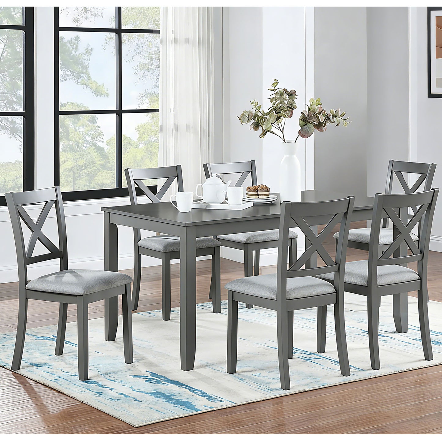 Kitchen Dining Set, Rectangular Dining Table