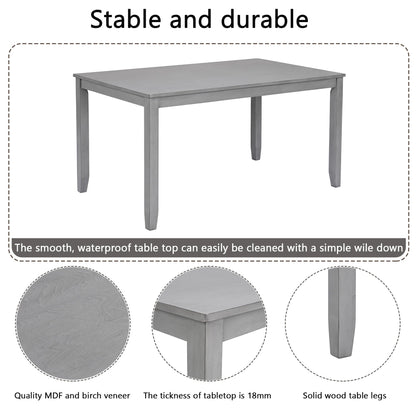 Kitchen Dining Set, Rectangular Dining Table