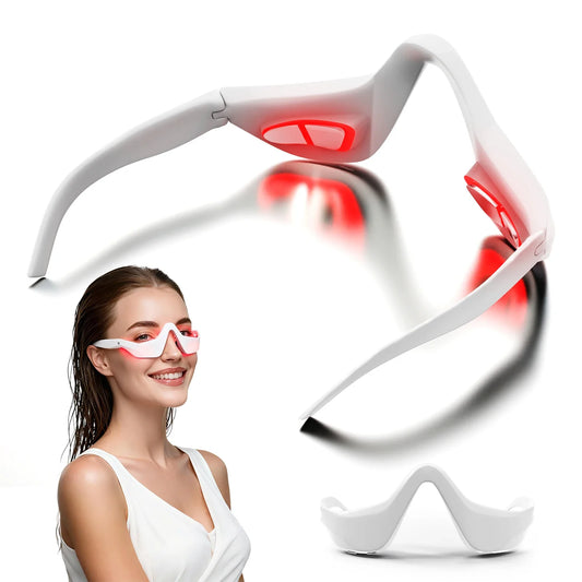 Jitesy Eye Massager 3D Red Light EMS For Dark Circles