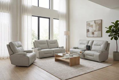 Atlas Fog 3-Piece Power Reclining Living Room Set