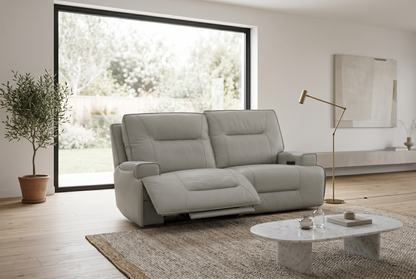Atlas Fog 3-Piece Power Reclining Living Room Set