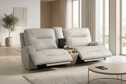 Atlas Fog 3-Piece Power Reclining Living Room Set