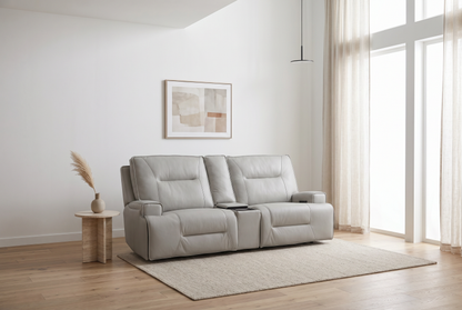 Atlas Fog 3-Piece Power Reclining Living Room Set