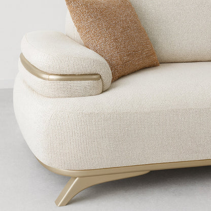 Lara Luxe Expandable Deep- 3 Seater Sofa (94")