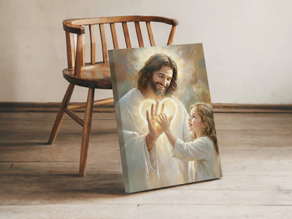 In His Hands | Canvas Artwork