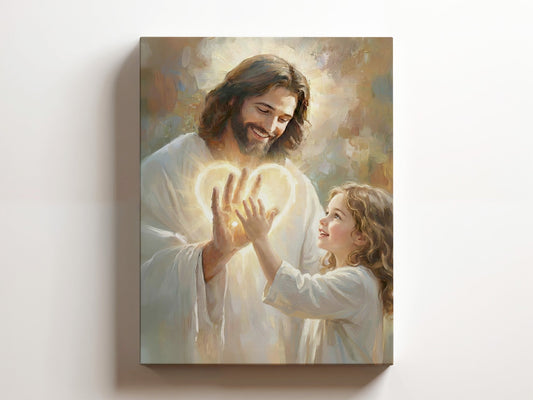In His Hands | Canvas Artwork