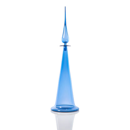 Large Fluted Cone Decanter