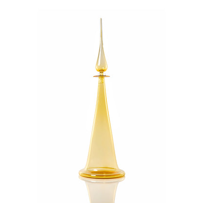 Large Fluted Cone Decanter