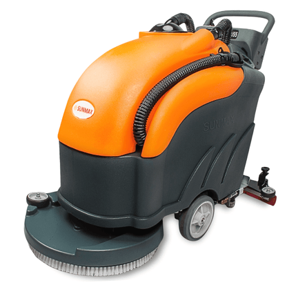 RT50 Walk-Behind Floor Scrubber – 22" Battery-Powered Commercial Floor Scrubber with 14.5-Gal Recovery Tank