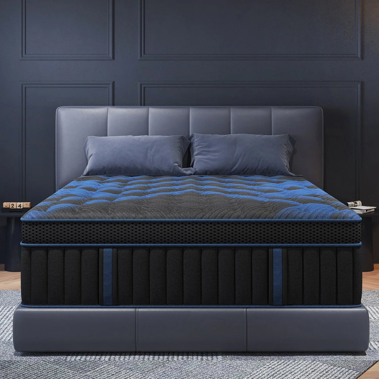 Sweetlove Hybrid Memory Mattress In A Box With Euro Top