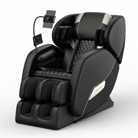 2026 Massage Chair Full Body, Zero Gravity Sl-Track Shiatsu Massage Recliner Chair with Body Scan, 6 Fix Point Rollers,Airbags,Deep Yoga Stretch, Heating Function | Body Scan, 6 Fix Point Rollers, Airbags, Deep Yoga Stretch, Heating Function