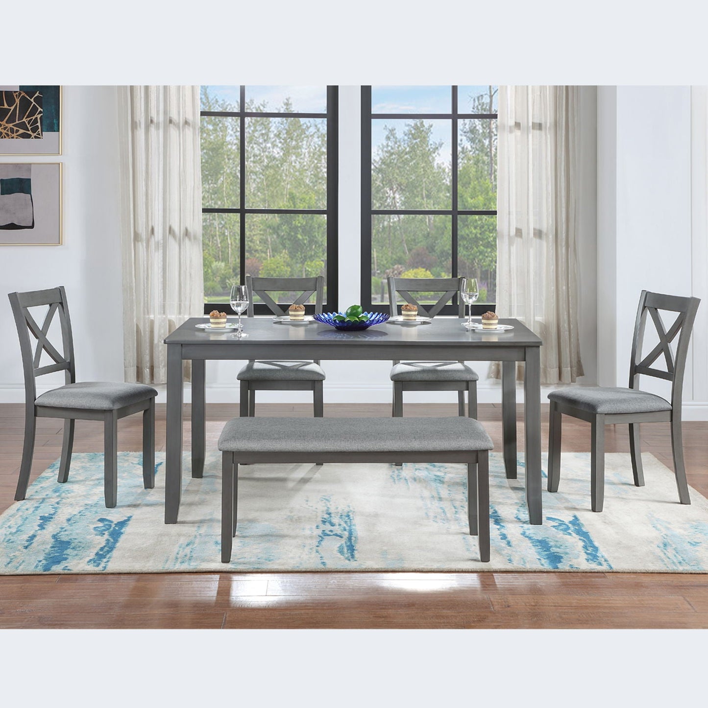 Kitchen Dining Set, Rectangular Dining Table