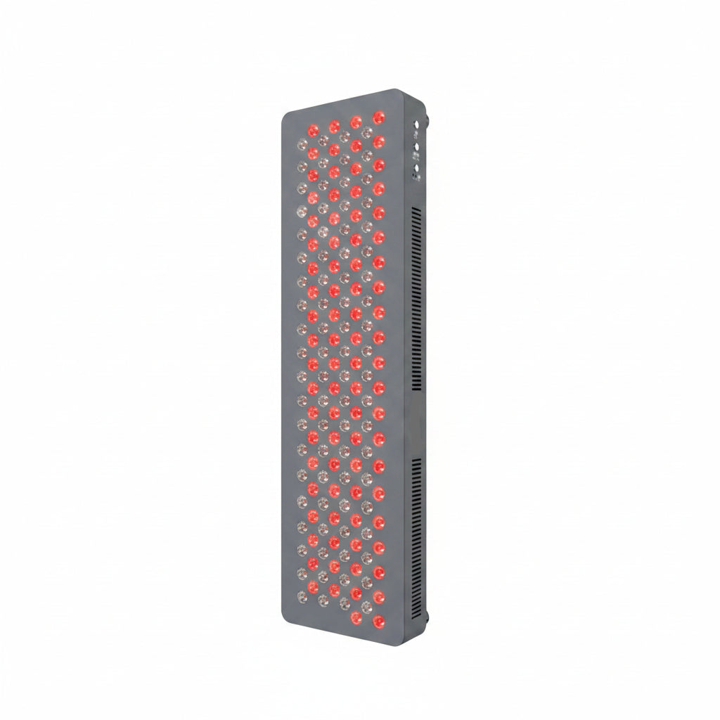 HG1000 Full Body Red Light Therapy Panel, 200 Leds, 660Nm Red & 850Nm Near-Infrared Light, Built-In Timer, Door Hanging Kit