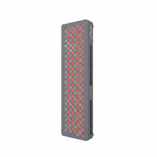 HG1000 Full Body Red Light Therapy Panel, 200 Leds, 660Nm Red & 850Nm Near-Infrared Light, Built-In Timer, Door Hanging Kit