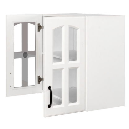 Wall Cabinet with Glass Doors