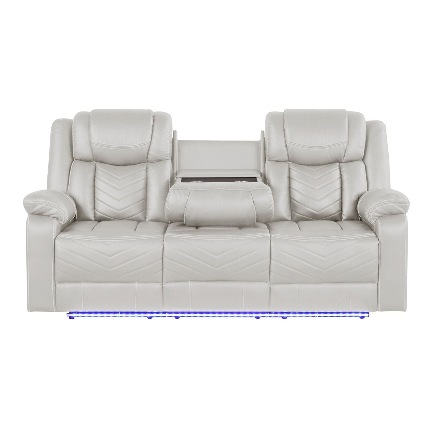 Challenger - LED Power Recliner Sofa