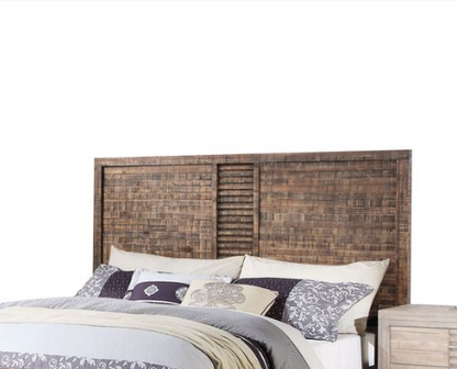 Andria Reclaimed Oak Panel Bed