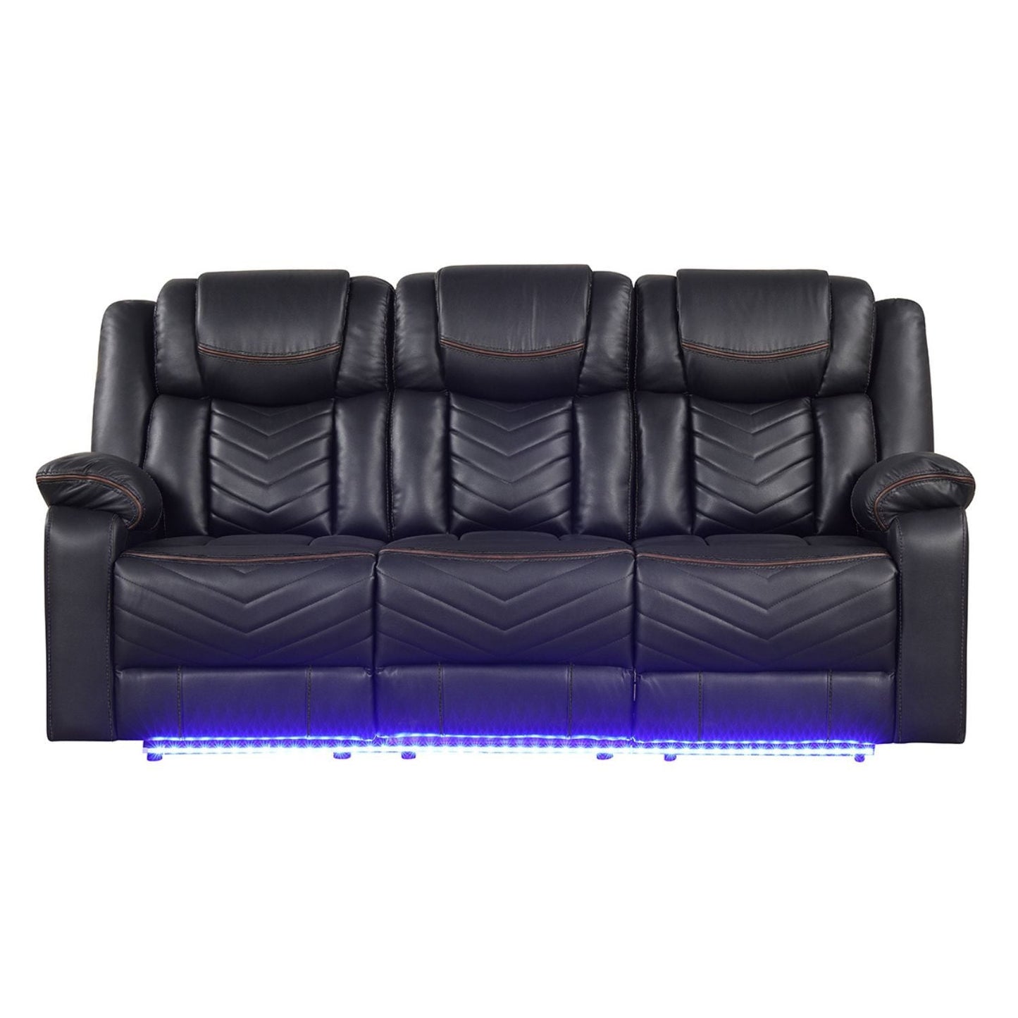 Challenger - LED Power Recliner Sofa