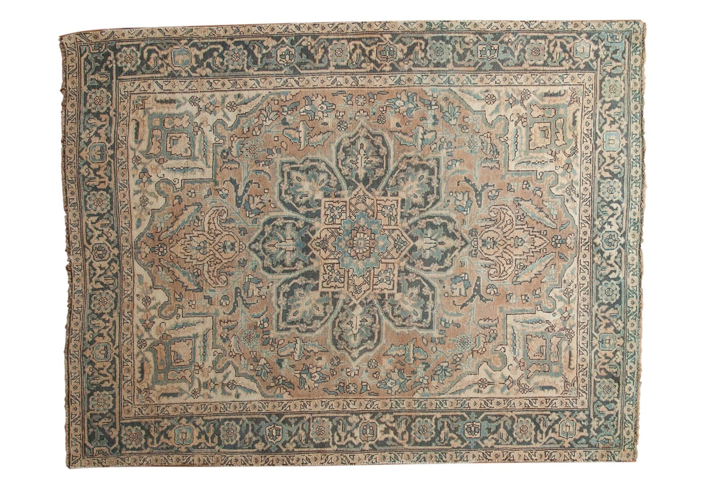 4.5x6.5 Vintage Distressed Ahar Rug