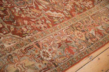8x11 Vintage Distressed Ahar Carpet