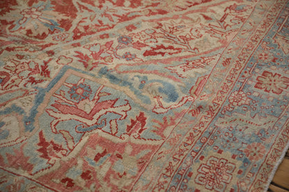 10x13 Vintage Distressed Heriz Carpet