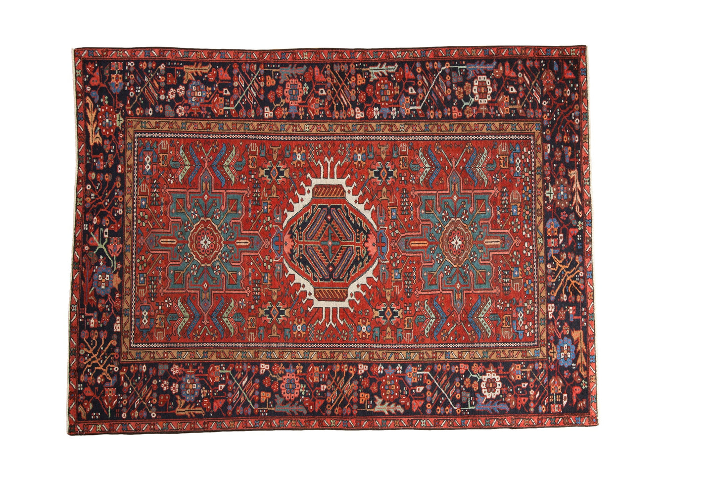 4.5x6.5 Vintage Karaja Rug