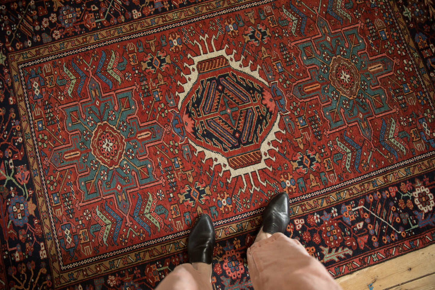 4.5x6.5 Vintage Karaja Rug