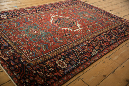 4.5x6.5 Vintage Karaja Rug