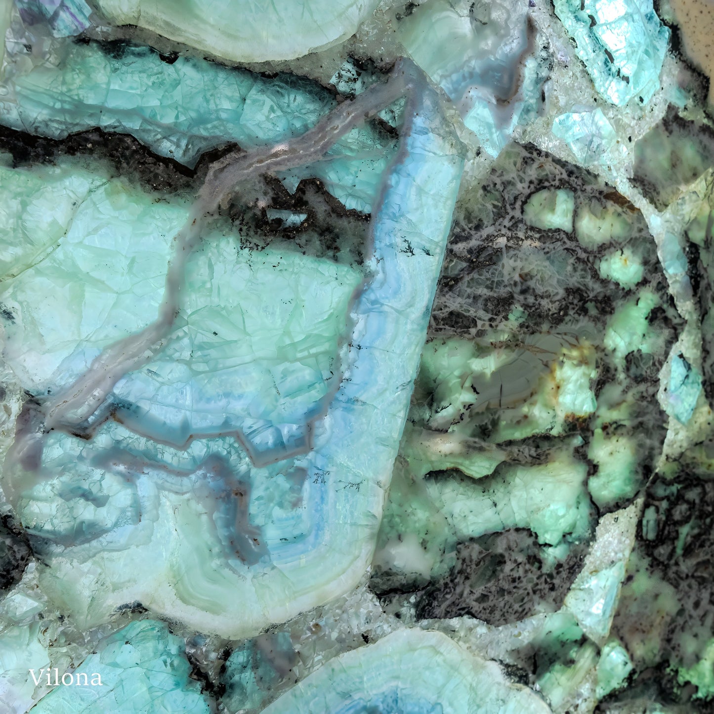 Fluorite Crystal Wall Panels #6 (Pair)