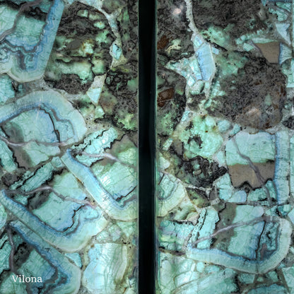 Fluorite Crystal Wall Panels #6 (Pair)