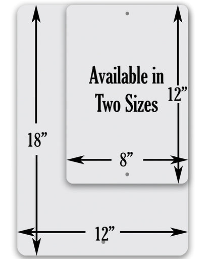 Cabin on the Lake Painting Art - Metal Sign