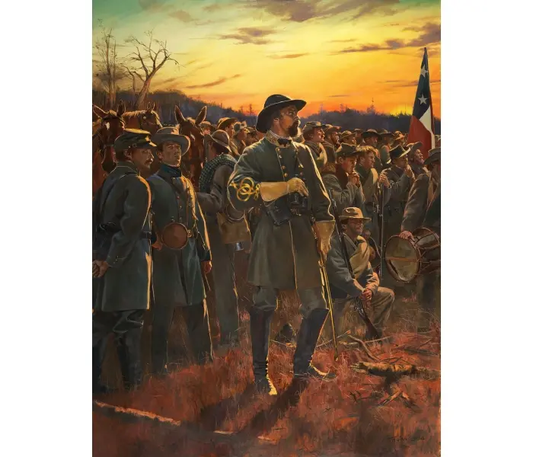 General of The Confederacy - Canvas Giclee