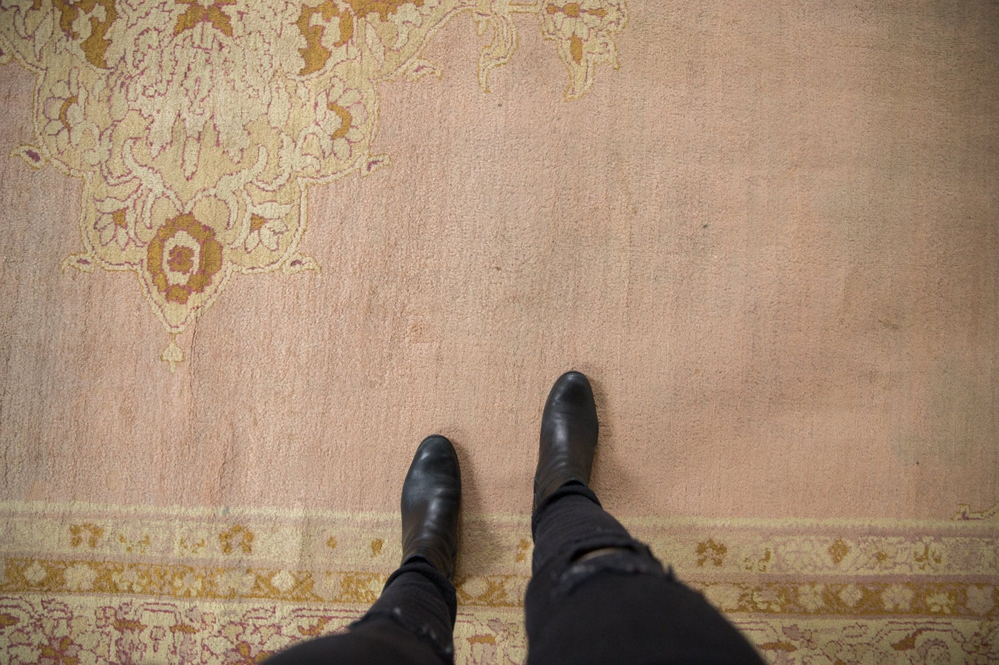8x15 Antique Agra Carpet