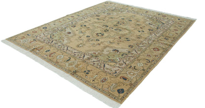 8x10 Vintage Armenian Heriz Design Carpet
