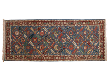 5x12 Vintage Armenian Veramin Design Rug Runner