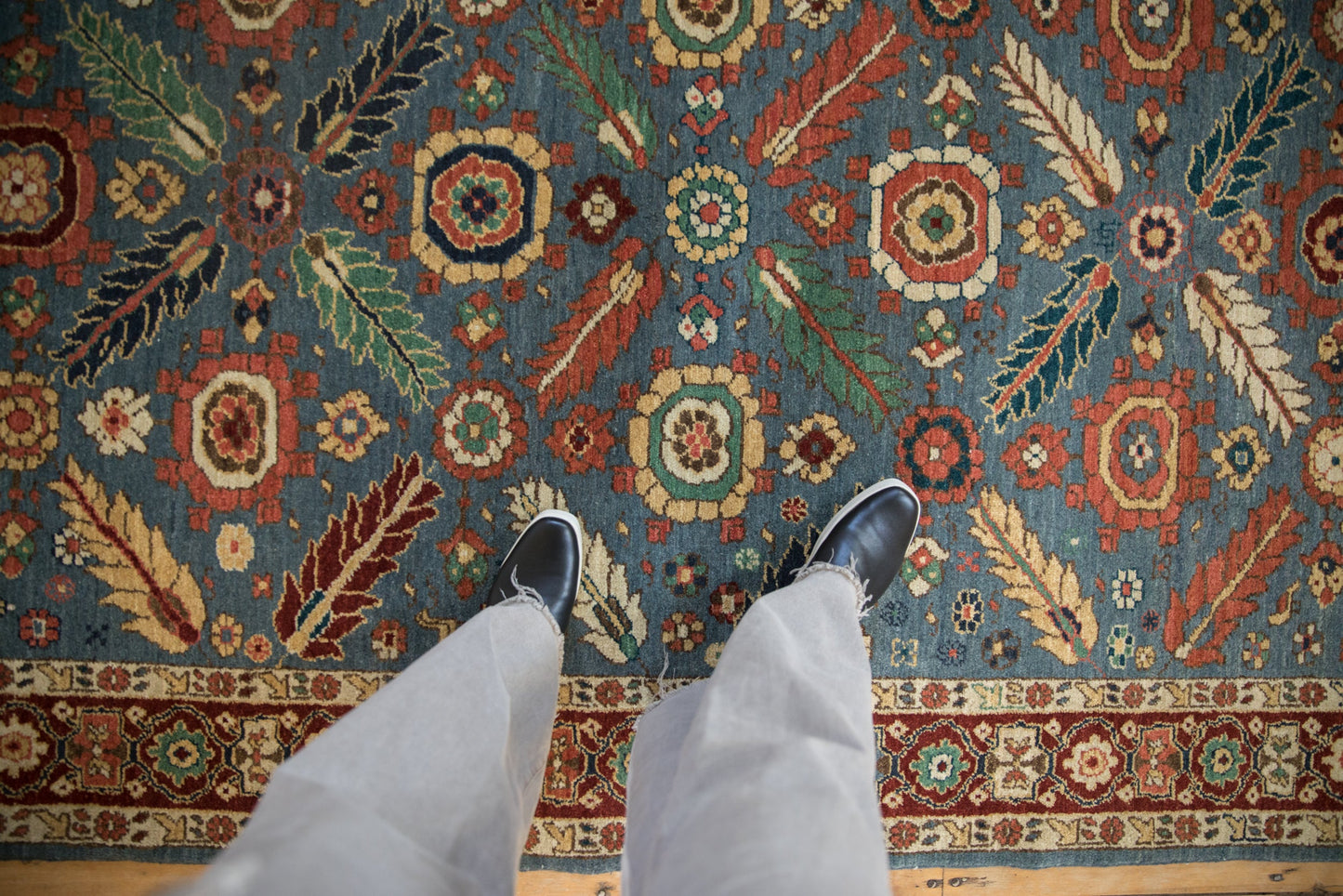 5x12 Vintage Armenian Veramin Design Rug Runner