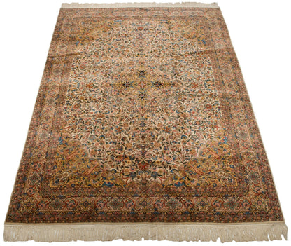 10x14.5 Vintage Fine Bulgarian Isfahan Design Carpet
