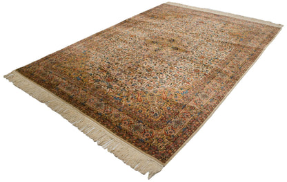 10x14.5 Vintage Fine Bulgarian Isfahan Design Carpet