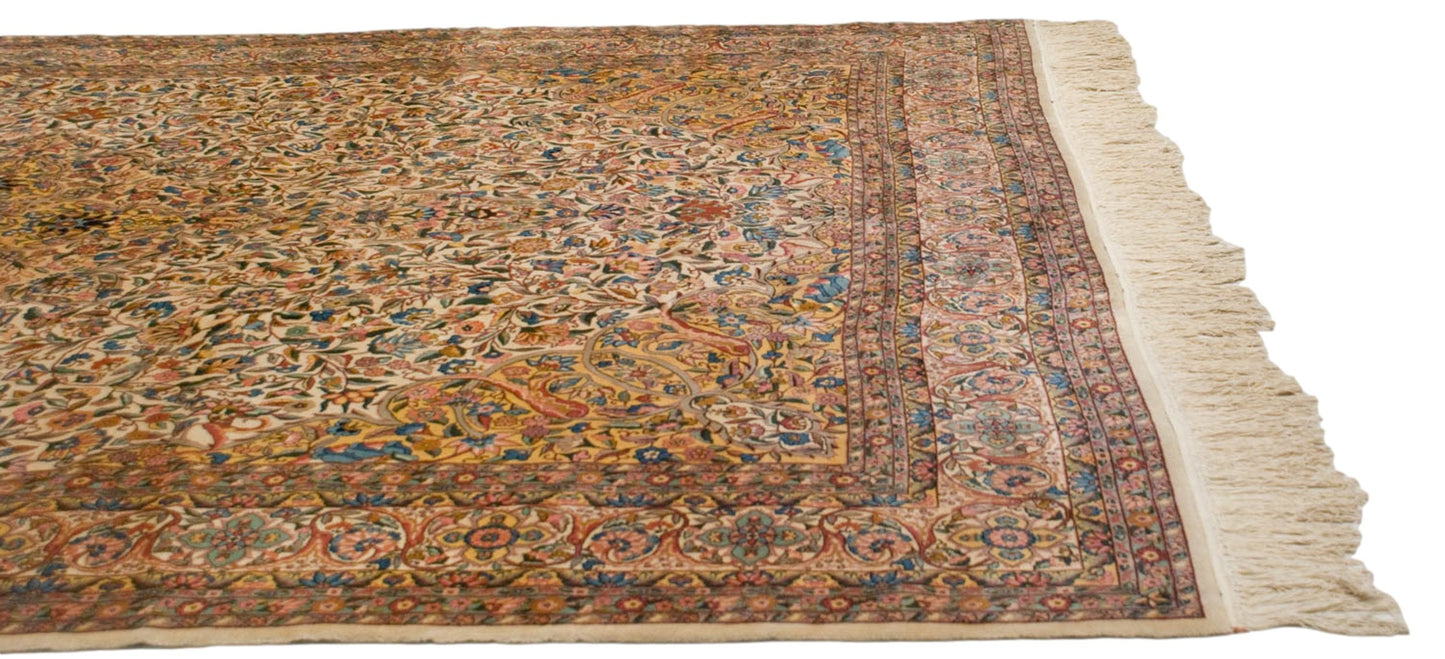 10x14.5 Vintage Fine Bulgarian Isfahan Design Carpet